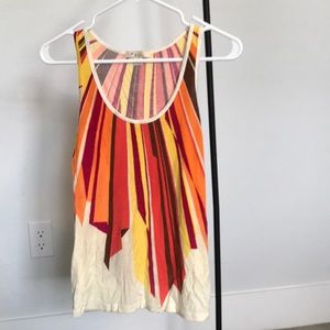 Forever 21 70’s style tank top, size small.